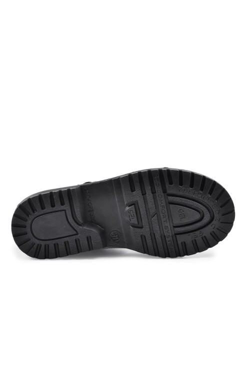 Siyah Kamuflaj Ortopedik Erkek Çocuk Bot CAT01 P