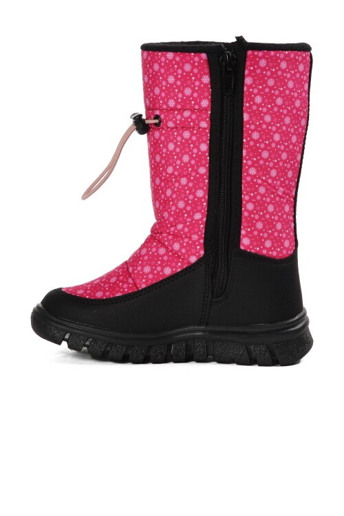 coolFuchsia Water Repellent Girls Snow Boots Maria P