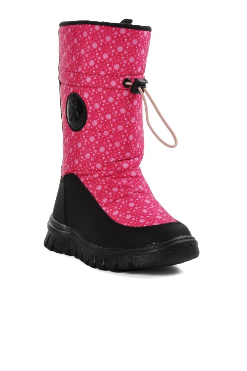 coolFuchsia Water Repellent Girls Snow Boots Maria P