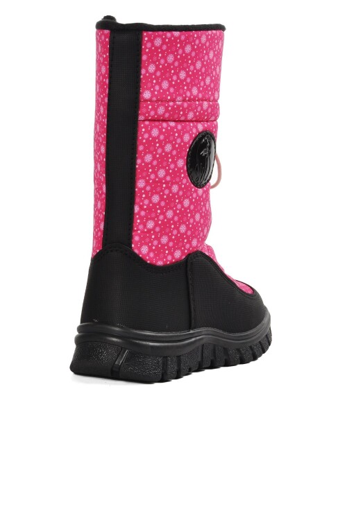coolFuchsia Water Repellent Girls Snow Boots Maria P