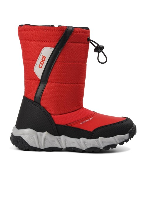 حذاء ثلج أحمر للأطفال من مولينا إف