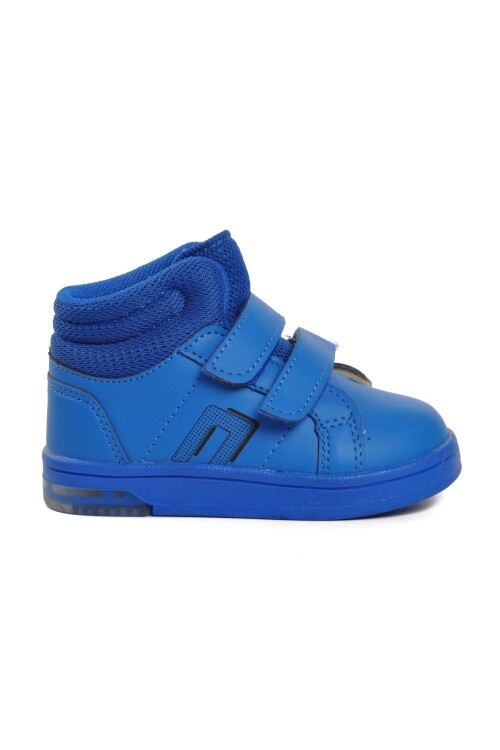 Saks Cırtlı Erkek Çocuk Bilek Boy Sneaker Pepe Uzun-B