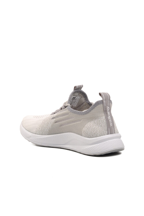 حذاء رياضي رجالي خفيف الوزن ومرن من شبك الجليد الأبيض من Ravello M
