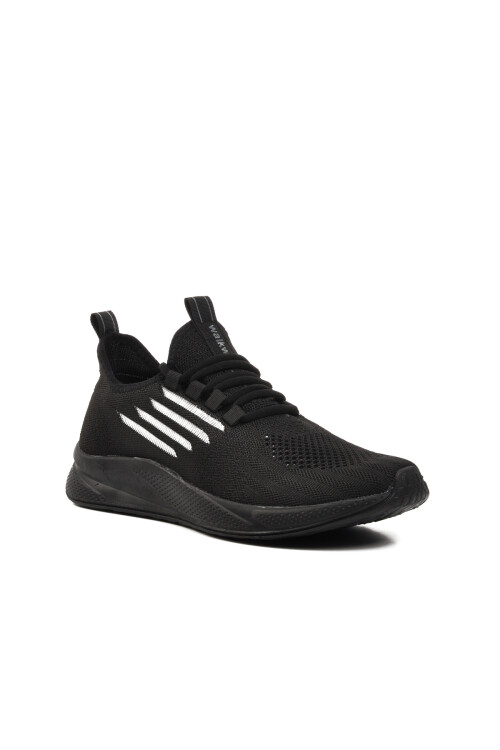 Siyah Fileli Hafif Esnek Erkek Spor Ayakkabı Ravello M