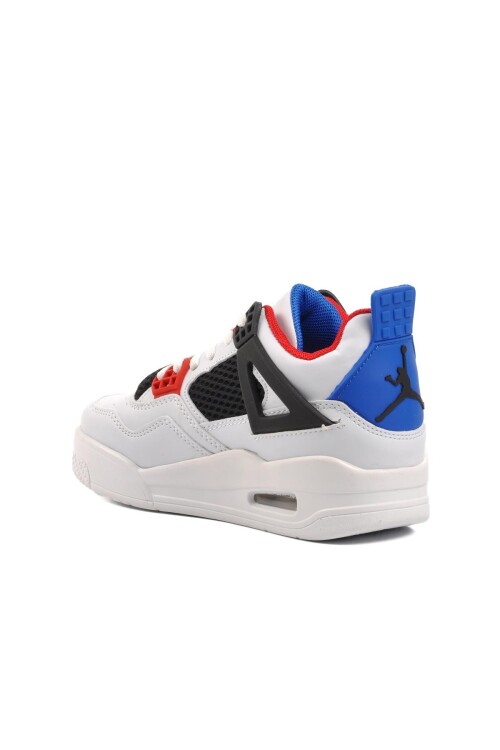 حذاء رياضي للأطفال أبيض-أسود ريترو F