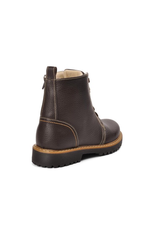 Brown Childrens Boots ŞNG 2301998 F