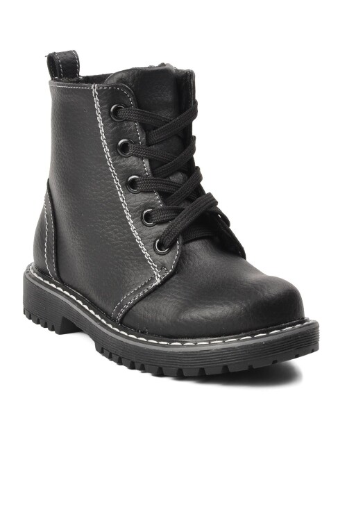 AyakmodSiyah  Unisex Çocuk Bot ŞNG 2301998 P