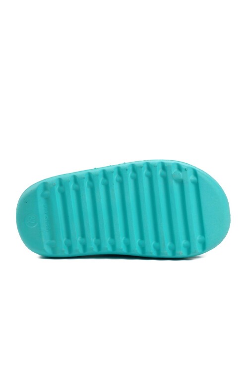 Aqua Green Childrens Slippers Aspor T-REX 103 G