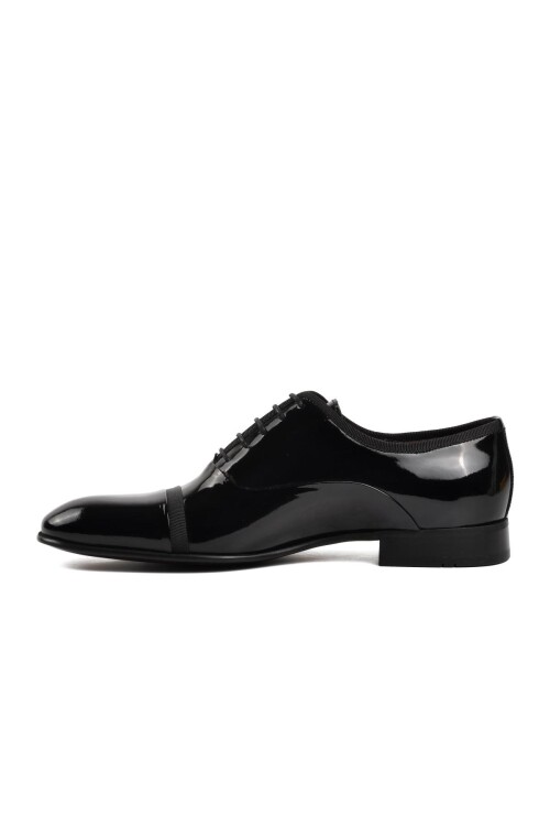 Black Patent Leather Mens Classic Shoes 0089 M