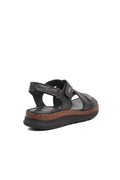 صندل مسطح نسائي أسود 23021716Y Z