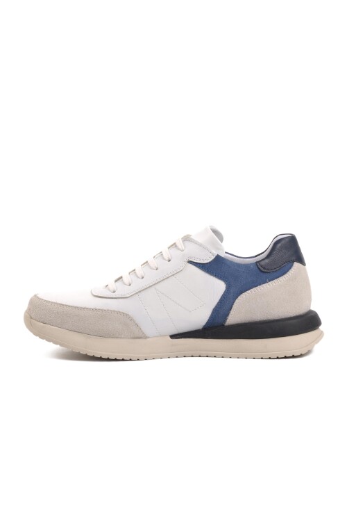 Beyaz-Lacivert  Erkek Günlük Ayakkabı 231180 M