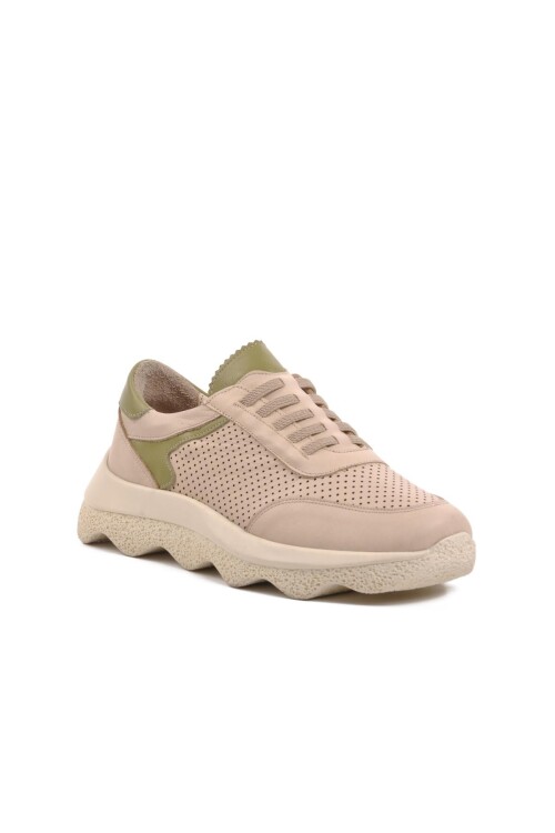 حذاء رياضي نسائي بيج 2314004 Z