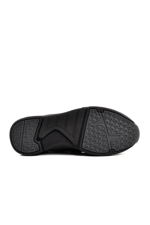 Black Nubuck Genuine Leather Mens Casual Shoes 23410 M