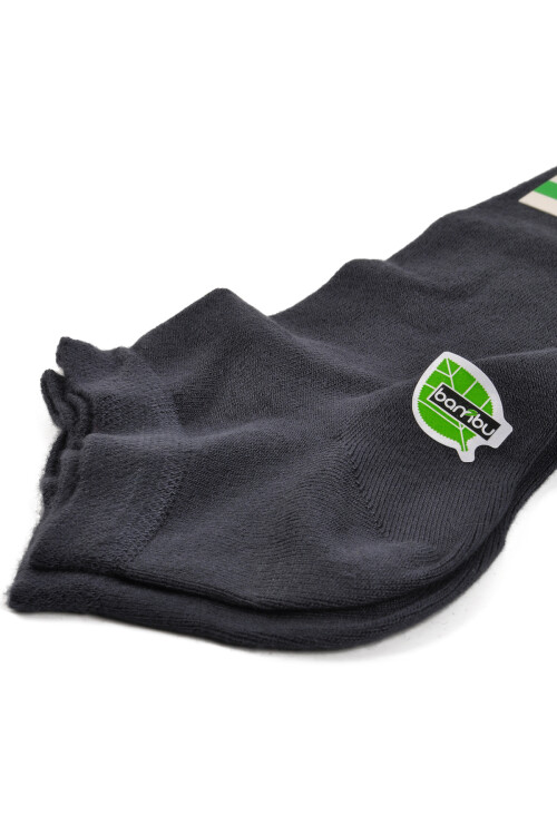 AyakmodSmoked Bamboo Unisex Ankle Socks 24K001