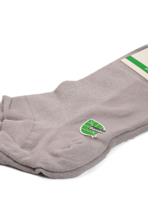 ايكمودجوارب رمادية من الخيزران للجنسين للكاحل 24K001