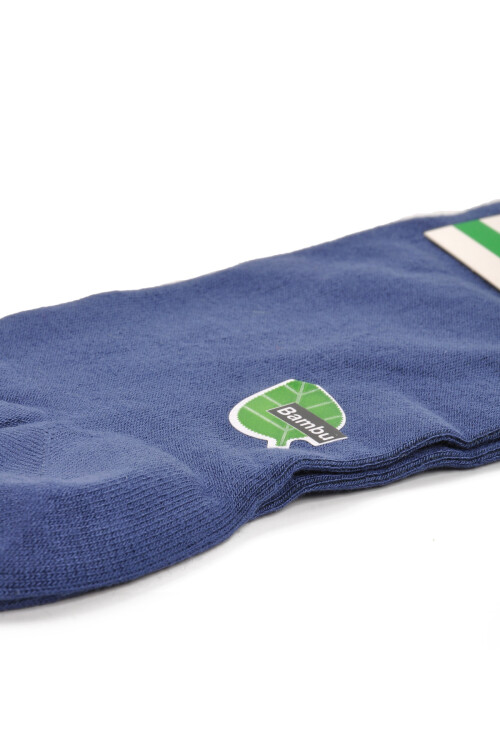 AyakmodIndigo Bamboo Unisex Ankle Socks 24K001