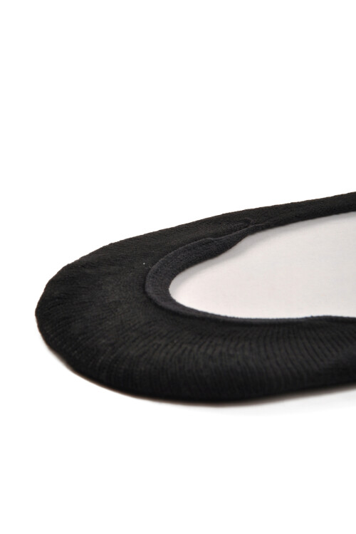 AyakmodBlack Unisex Ballerina Socks 24K002