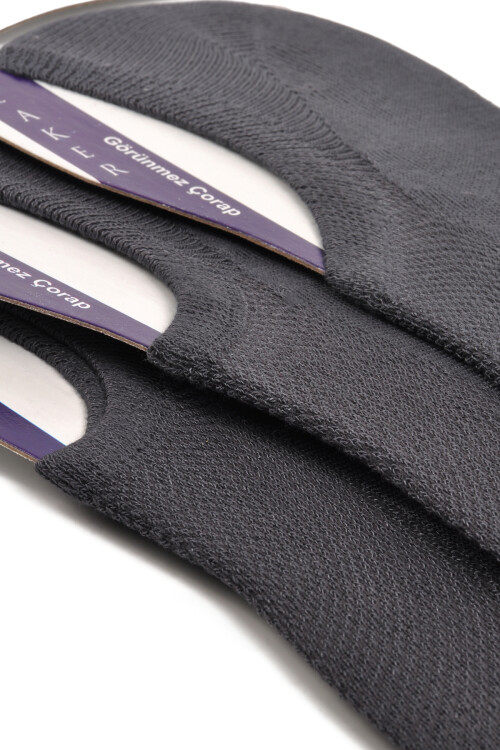 Smoked Unisex 3-Pack Ballerina Socks 24K005