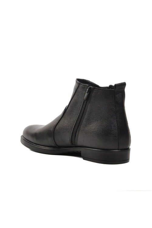 Siyah Hakiki Deri Erkek Chelsea Bot 3602 M