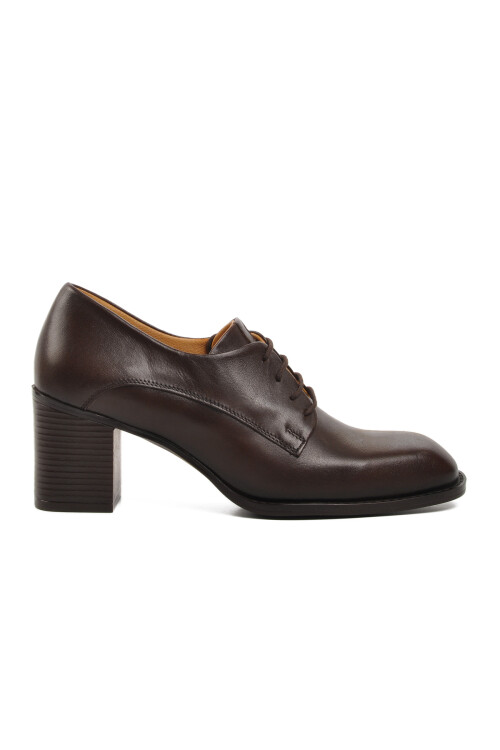 Kahve  Kadın Topuklu Ayakkabı 44275 Z