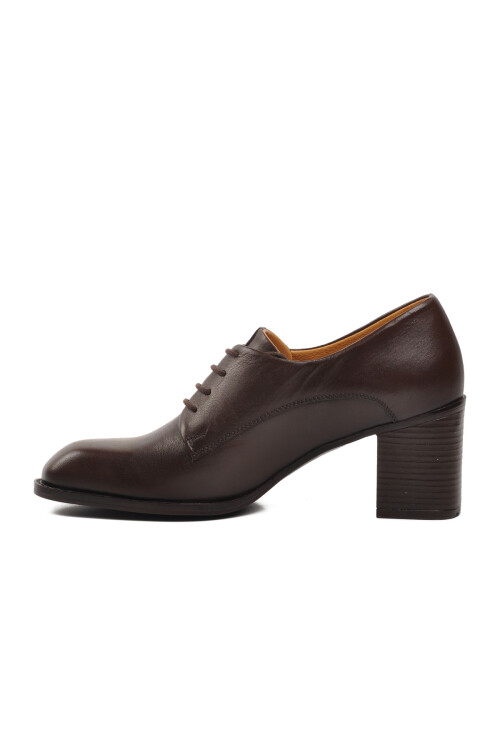 Kahve  Kadın Topuklu Ayakkabı 44275 Z