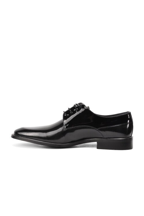 Black Patent Leather Genuine Leather Mens Classic Shoes 8035 M