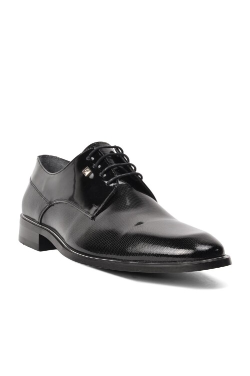 Black Patent Leather Genuine Leather Mens Classic Shoes 8035 M