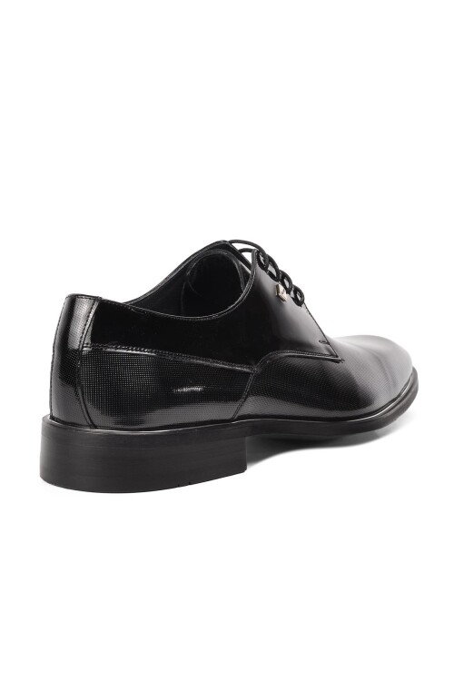 Black Patent Leather Genuine Leather Mens Classic Shoes 8035 M