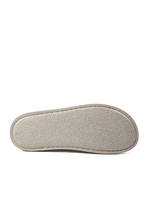 صندل نسائي من الجلد الطبيعي باللون الأبيض 9166 Z