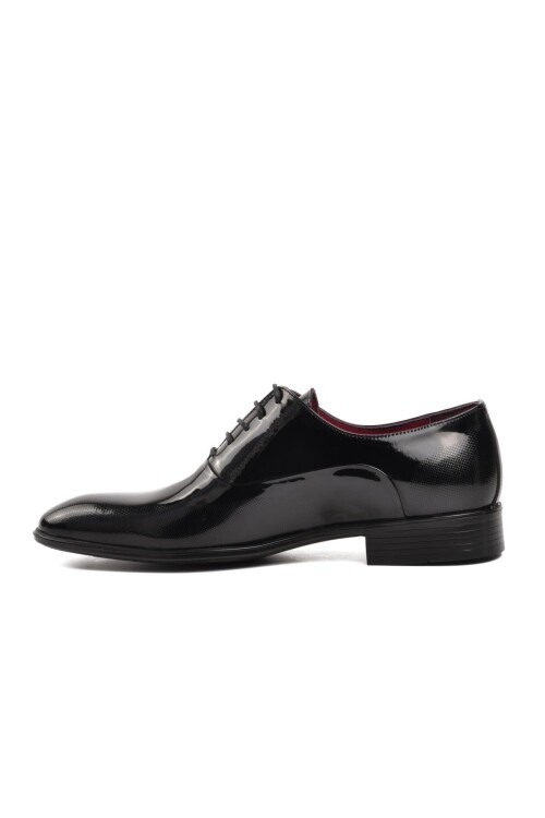 Black Patent Leather Mens Classic Shoes 9705 M