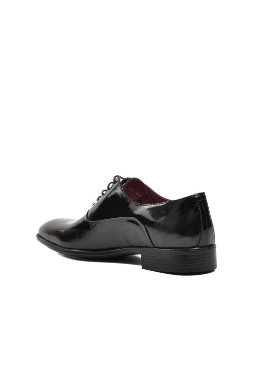 Black Patent Leather Mens Classic Shoes 9705 M