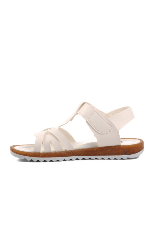 White Girl Flat Sandals Ayakmod Arz 1200 F