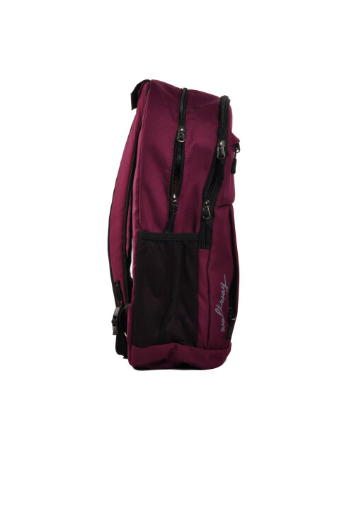Claret Red Unisex School Bag Combat