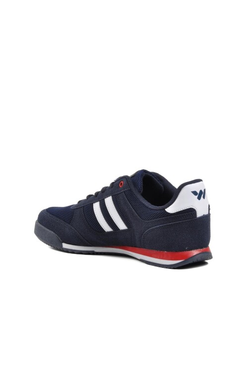 حذاء رياضي رجالي أزرق داكن-أبيض-أحمر فعال M