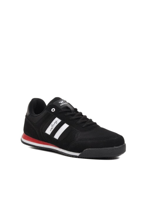 Black-White Mens Sneakers Effective M