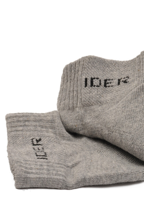 walkwayGrey Unisex Socks Ider Booties Sports Socks