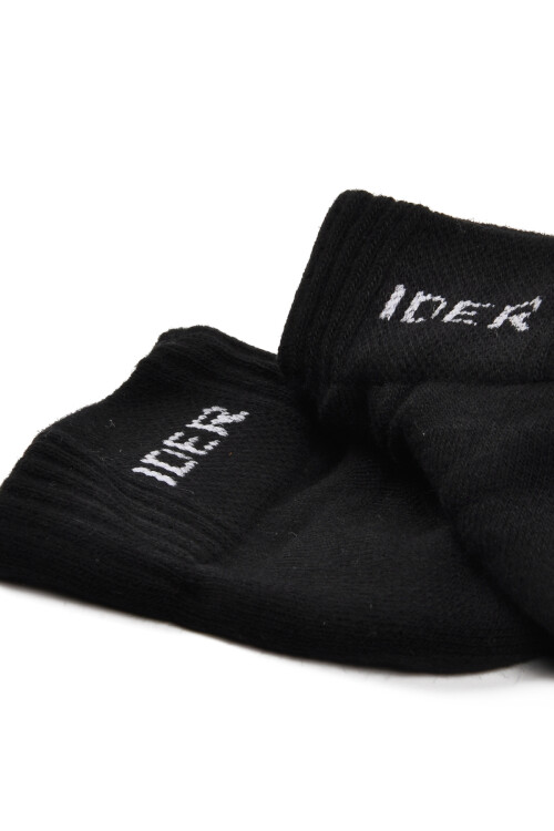 WalkwaySiyah  Unisex Çorap Ider Patik Spor Çorap