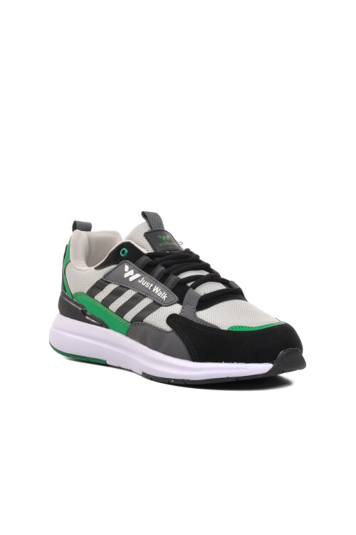 Ice-Black-Green Mens Sneakers Medel M