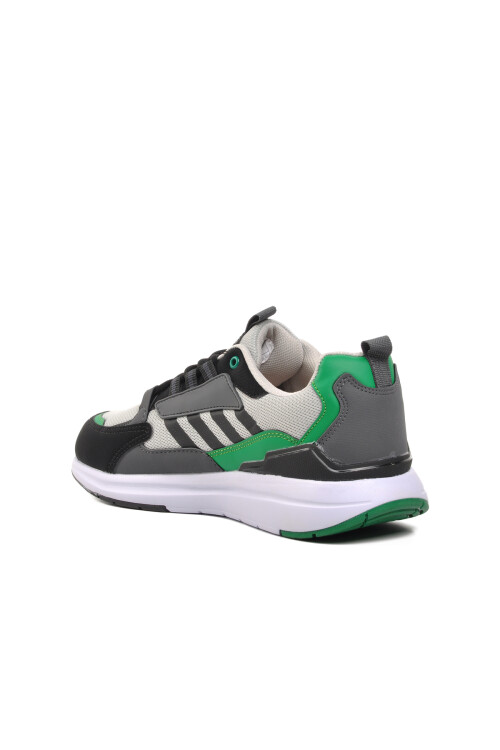 Ice-Black-Green Mens Sneakers Medel M