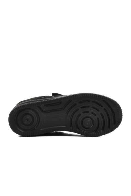 حذاء رياضي للأطفال باللون الأسود الدخاني Mely F