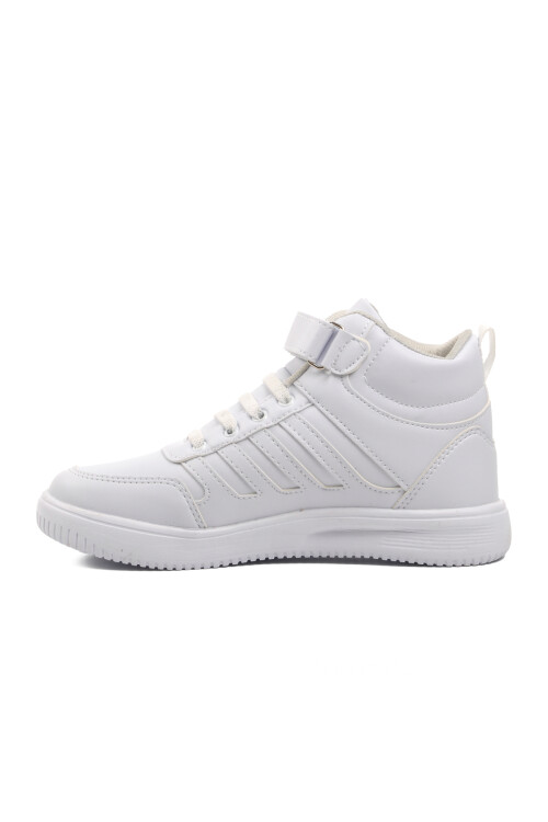 White-White Childrens Sports Shoes Mely Hı F