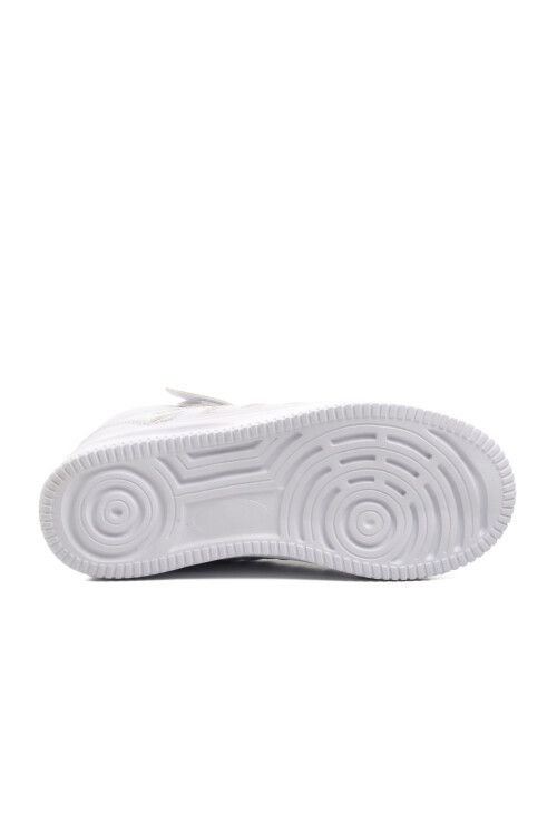 White-White Childrens Sports Shoes Mely Hı F