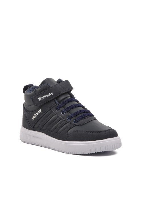 Navy Blue-White Childrens Sports Shoes Mely Hı F
