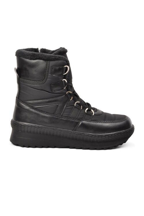 حذاء ثلج نسائي أسود من Oster Z