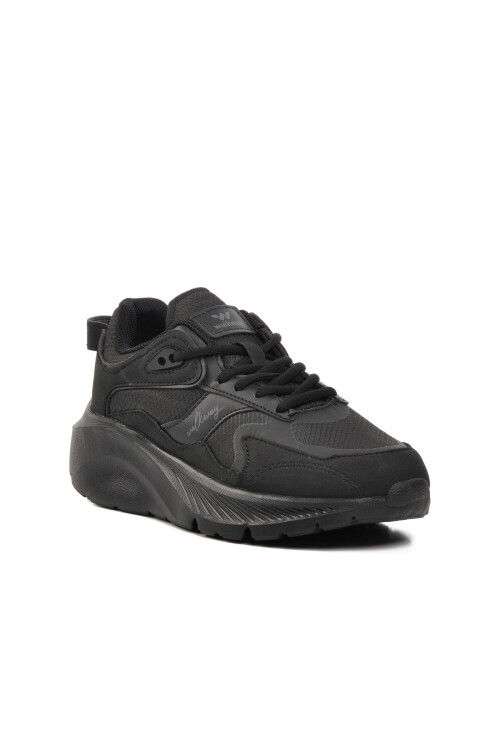 Black-Black Womens Sneakers Trier G
