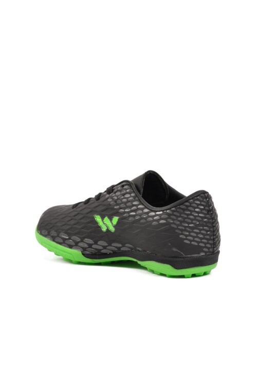 Black Childrens Astroturf Shoes Victor F Astroturf
