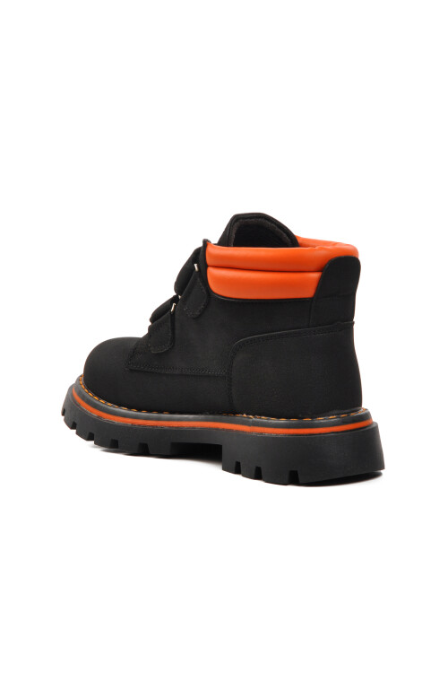 حذاء أسود برتقالي للأولاد Ctaye F