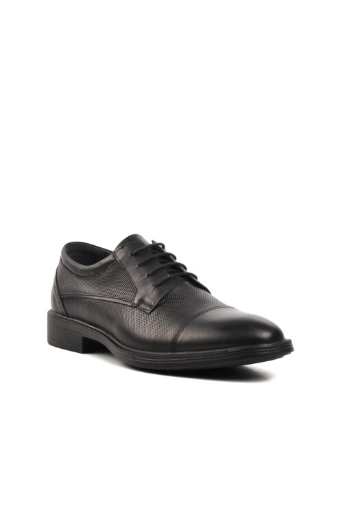 حذاء كلاسيكي رجالي أسود من بيريني 131-24K M