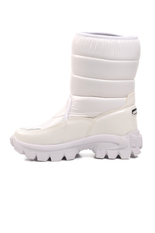 Beyaz Rugan  Çocuk Kar Botu 1377 F