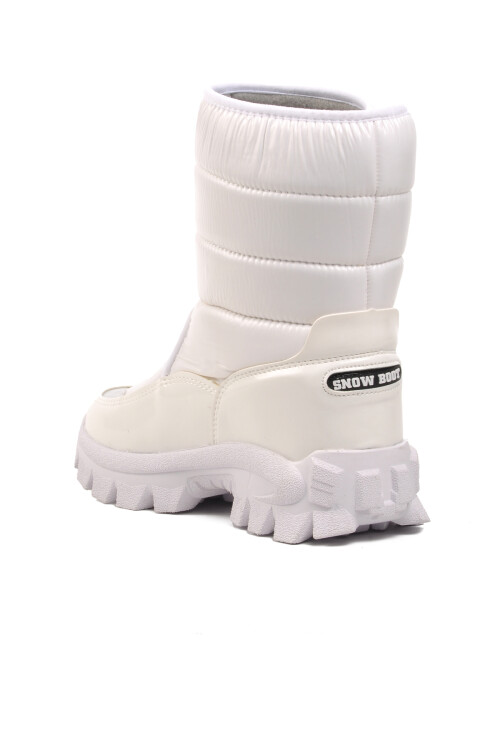 Beyaz Rugan  Çocuk Kar Botu 1377 F